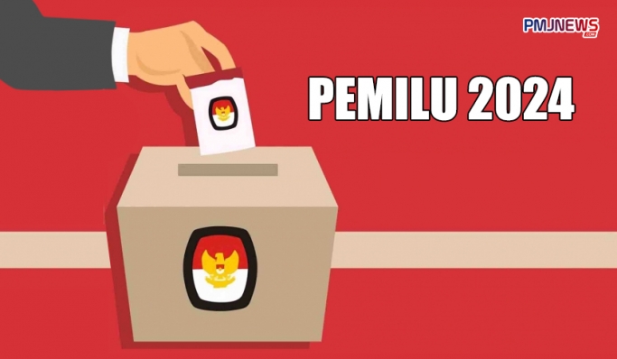 Ilustrasi pemungutan suara Pemilu 2024. (Foto: PMJ News/Hadi)