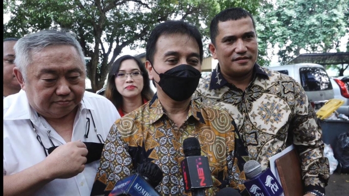 Roy Suryo saat di Polda Metro Jaya beberapa waktu lalu. (Foto: PMJ/Fajar).