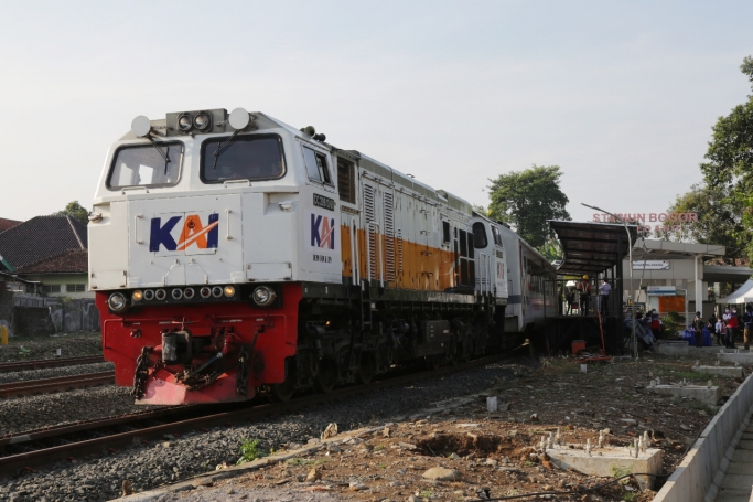 Kereta Api Pangrango. (Foto: PMJ News)