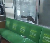 Aksi Vandalisme di Commuter Line. (Foto: PMJ/Dok Jktinfo). 