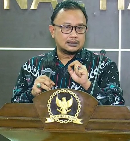 Ketua Komnas HAM Ahmad Taufan Damanik. (Foto: Istimewa)