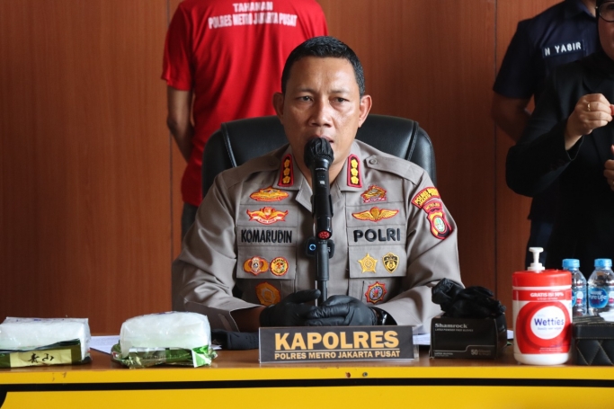 Kapolres Jakpus Kombes Pol Komarudin. (Foto: PMJ News)