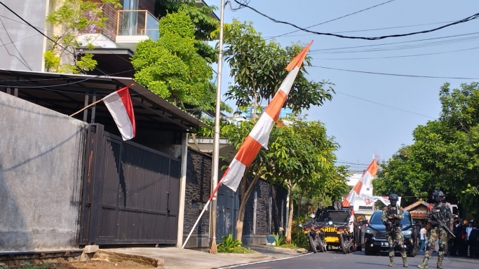 Kediaman rumah pribadi Ferdy Sambo. (Foto: PMJ/Fajar).