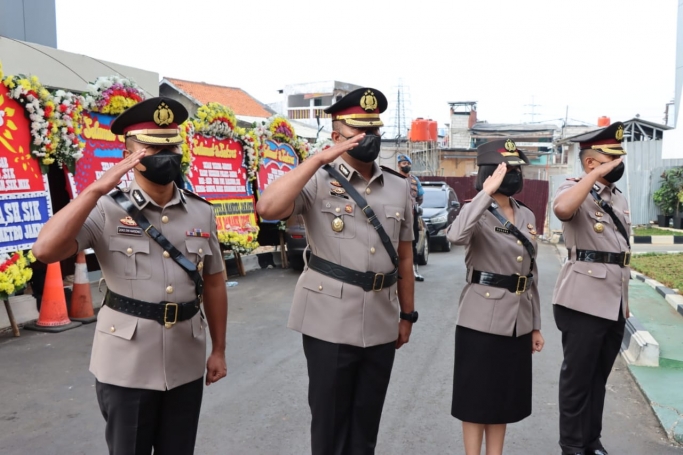 Sertijab di Polres Jakbar. (Foto: PMJ News)