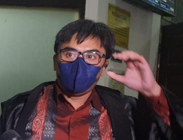 Virza Roy Kuasa Hukum Ibnu Khajar dan Hariyana Terdakwa ACT. (Foto: PMJ/Ist).
