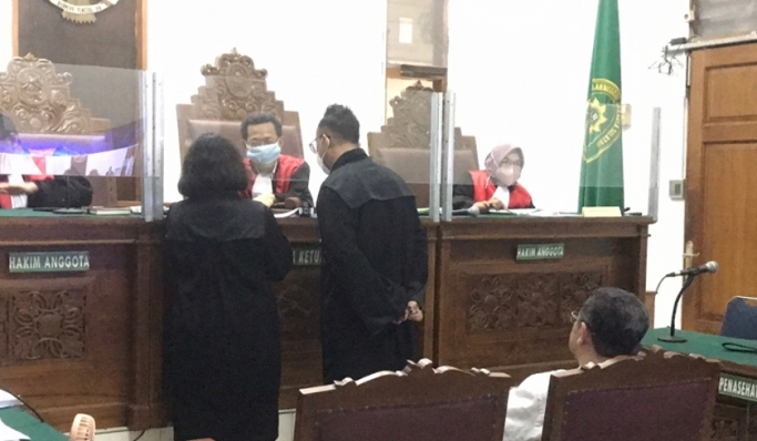 Sidang terdakwa Ahyudin. (Foto: PMJ News/ Fjr)