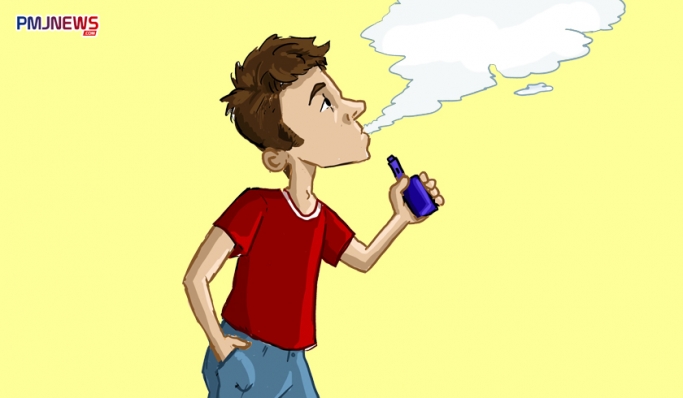 Sebuah penelitian mengungkap vape dapat mempengaruhi kesehatan. (Foto: PMJ News/Ilustrasi/Hadi)