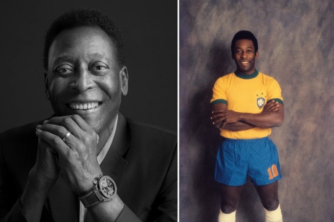 Legenda sepakbola asal Brazil, Edson Arantes do Nascimento atau dikenal dengan nama Pele meninggal dunia. (Foto: PMJ News/Twitter @pele)