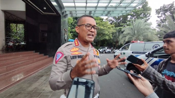Dirlantas Polda Metro Jaya Kombes Pol Latif Usman. (Foto: PMJ News/ Fjr)
