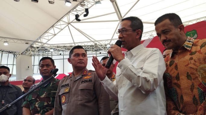 Penjabat (Pj) Gubernur DKI Jakarta Heru Budi Hartono. (Foto: PMJ News/ Fjr)