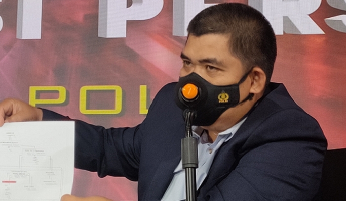 Juru Bicara Densus 88 Antiteror Polri, Kombes Pol Aswin Siregar saat berikan keterangan. (Foto: PMJ News/Dok Polri)