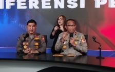 Dirregident Korlantas Polri Brigjen Pol Yusri Yunus saat konferensip pers. (Foto: PMJ News/Fajar)