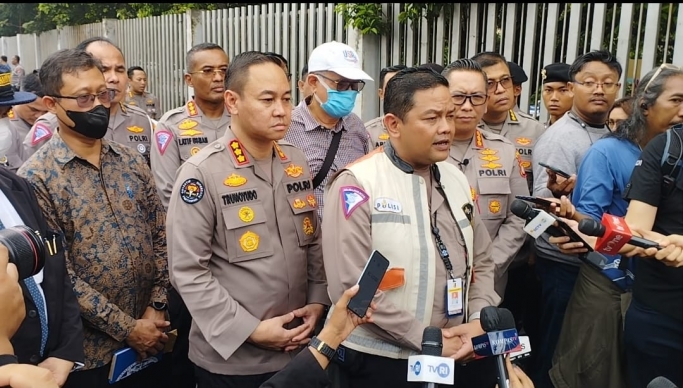 Kepala Team Traffic Accident Analysis (TAA) Korlantas Polri Kombes Pol Dodi Darjanto. (Foto: PMJ/Fajar).