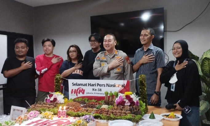 Forum Wartawan Polri Polda Metro Jaya memperingati Hari Pers Nasional 2023. (Foto: PMJ News/Fajar)