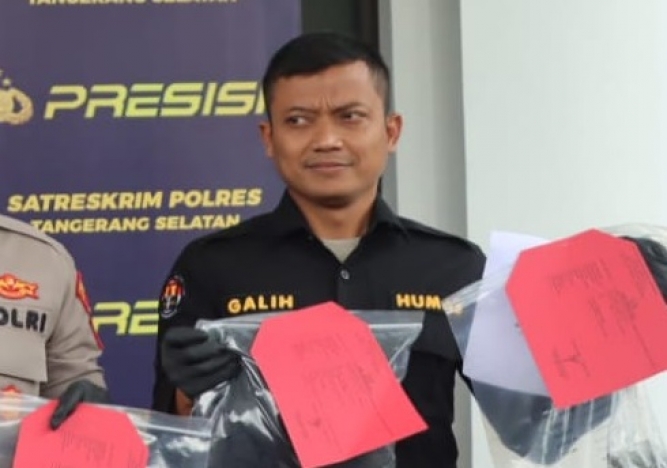 Kasie Humas Polres Tangerang Selatan, Ipda Galih. (Foto: PMJ News)