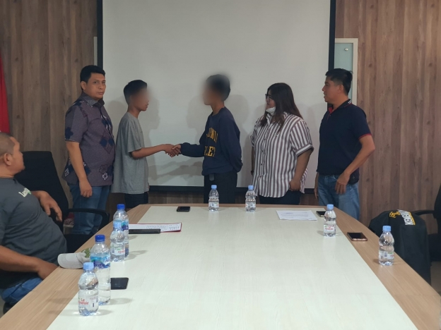 Polsek Kalideres Jakarta Barat menggandeng Bapas (balai pemasyarakatan) dalam menerapkan diversi. (Foto: Jabodetabek.Id)