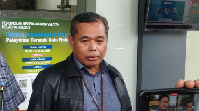 Pejabat Humas PN Jaksel Djuyamto. (Foto: PMJ/Fajar).