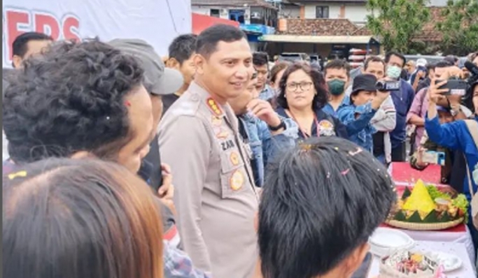 Kapolres Metro Tangerang Kota, Kombes Pol Zain Dwi Nugroho saat memberikan keterangan pers. (Foto: PMJ News)