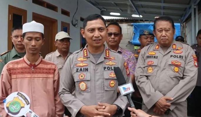 Kapolres Metro Tangerang Kota, Kombes Pol Zain Dwi Nugroho saat memberikan keterangan pers. (Foto: PMJ News)