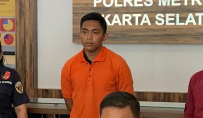Tersangka kasus penganiayaan, Mario Dandy Satriyo. (Foto: PMJ News)