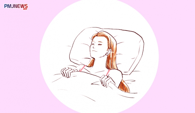 Wanita kurang tidur beresiko menderita gagal jantung dan stroke. (Foto: PMJ News/Ilustrasi/Hadi)