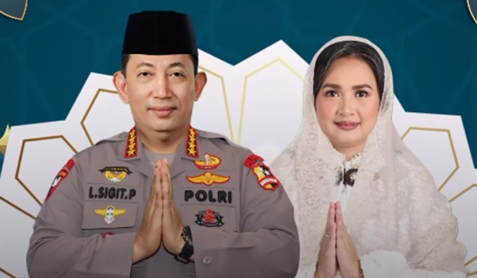 Kapolri Jenderal Listyo Sigit Prabowo menyampaikan ucapan selamat menunaikan ibadah puasa untuk seluruh umat Islam. (Foto: PMJ News/Instagram @listypsigitprabowo)