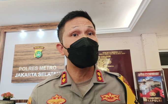 Wakapolres Metro Jakarta Selatan, AKBP Harun saat memberikan keterangan. (Foto: PMJ News/Dok Polres Jaksel)