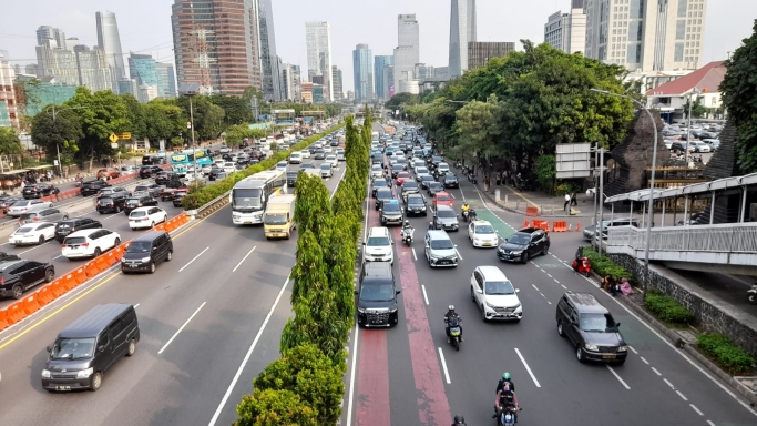 Lalu Lintas di DKI Jakarta. (Foto: PMJ/GTG). 