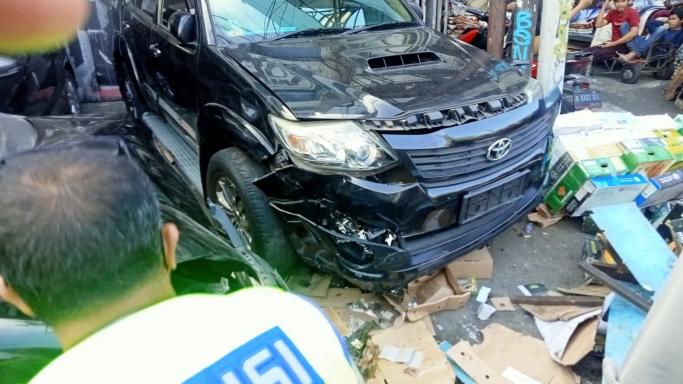 Pengemudi tabrak pejalan kaki di tanah abang. (Foto; PMJ/Ist). 
