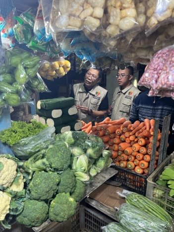 Monitoring Satgas Pangan Polri. (Foto: PMJ News)