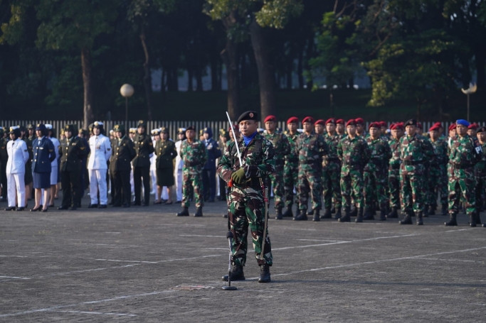 Upacara peringatan Hari Lahir Pancasila tahun 2023. (Foto: PMJ News)