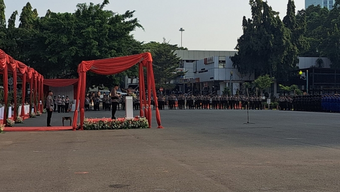 Kabaharkam Polri Komjen Pol Fadil Imran resmi meluncurkan program Patroli Perintis Presisi di seluruh Indonesia. (Foto: PMJ News/Fajar)