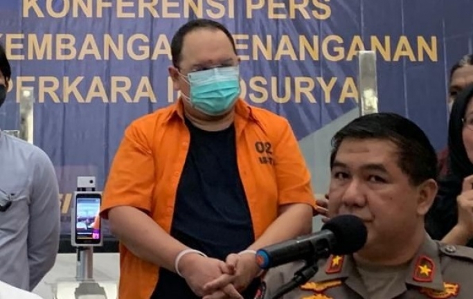 Henry Surya, terpidana kasus dugaan penipuan dan penggelapan KSP indosurya. (Foto: Dok PMJ News)
