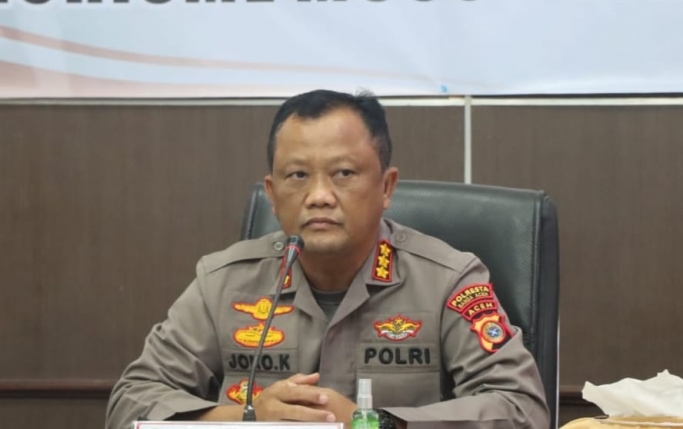 Kabid Humas Polda Aceh Kombes Joko Krisdiyanto. (Foto: PMJ News)