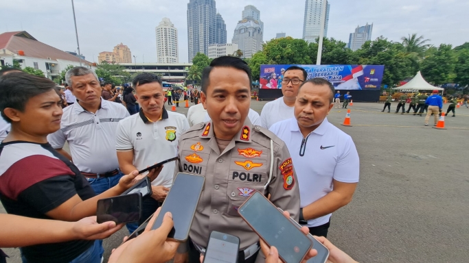 Wadirlantas Polda Metro Jaya AKBP Doni Hermawan. (Foto: PMJ News/ Fajar)