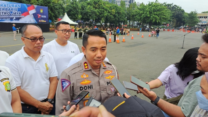 Wadirlantas Polda Metro Jaya AKBP Doni Hermawan. (Foto: PMJ News/ Fajar)