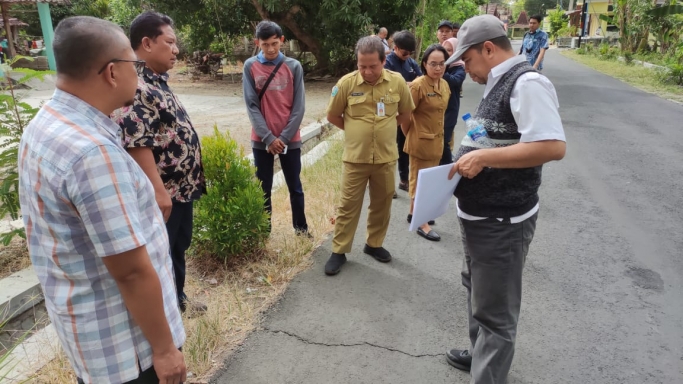 Kegiatan pemantauan terhadap hasil pekerjaan. (Foto: PMJ News)
