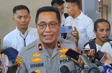 Direktur Tindak Pidana Umum Bareskrim Polri, Brigjen Pol Djuhandhani Rahardjo Puro saat memberikan keterangan pers. (Foto: PMJ News/Fajar)