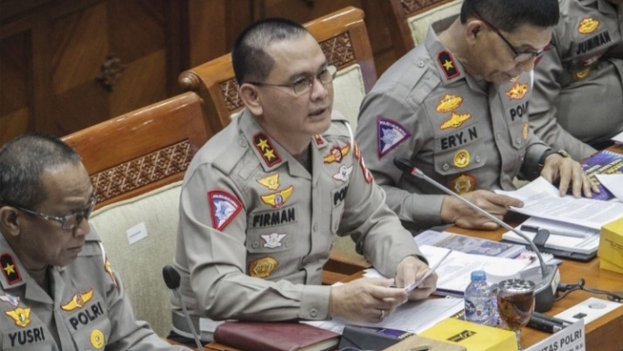 Kepala Korps Lalu Lintas (Korlantas) Polri, Irjen Pol Firman Shantyabudi saat rapat dengar pendapat di Komisi III DPR RI. (Foto: PMJ News)