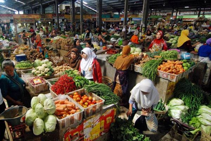 Pasar tradisional. (Foto: Istimewa)