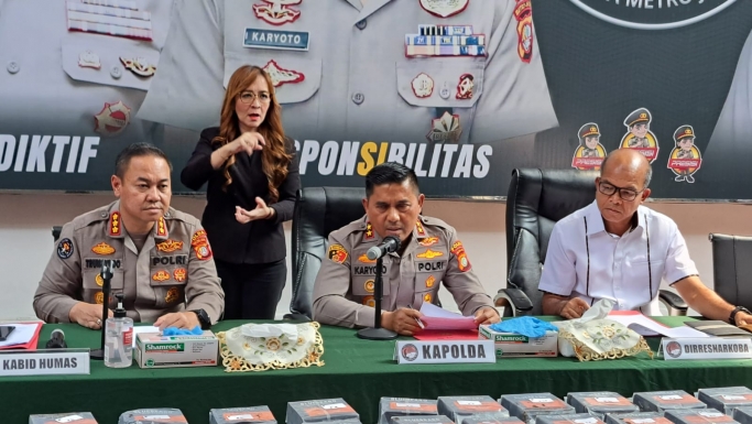 Keterangan Kapolda Metro Jaya Irjen Pol Karyoto. (Foto: PMJ News/ Fajar)