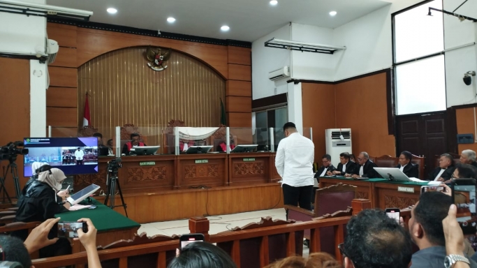Terdakwa Shane Lukas Divonis 5 Tahun Penjara. (Foto: PMJ/Fajar).