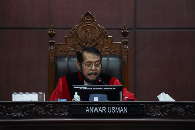 Ketua MK Anwar Usman. (Foto: PMJ News)