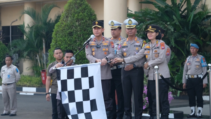 Wakapolda Banten Brigjen Pol. M. Sabilul Alif dan jajarannya. (Foto: PMJ News)