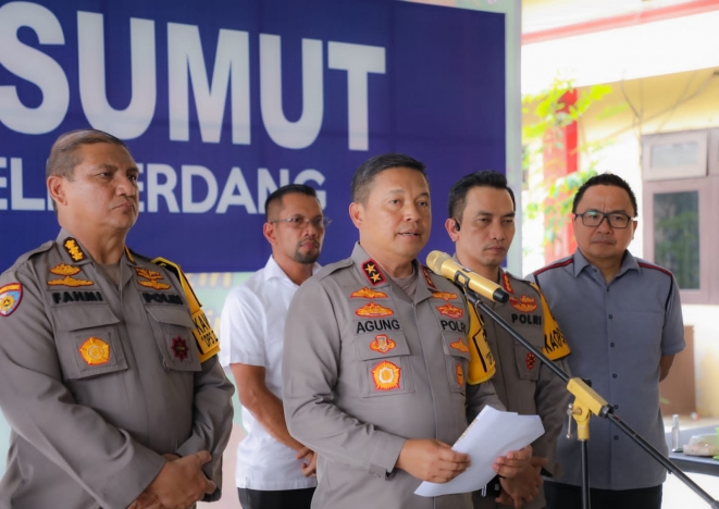 Polda Sumut memberantas peredaran narkoba. (Foto: PMJ News)