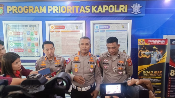 Dirlantas Polda Metro Jaya Kombes Pol Latif Usman. 