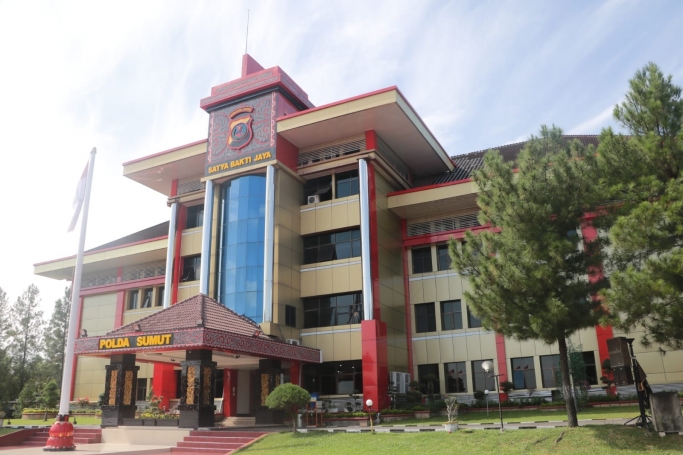 Gedung Polda Sumut.  (Foto: PMJ News)