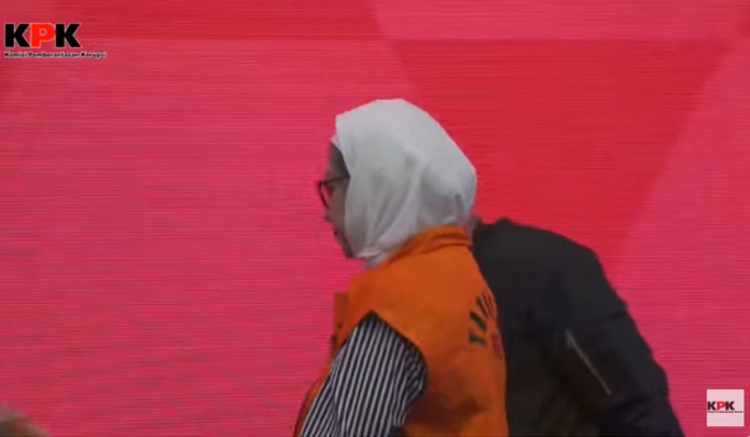 Mantan Dirut Pertamina ditetapkan sebagai tersangka kasus dugaan korupsi LNG. (Foto: PMJ News/YouTube KPK RI)