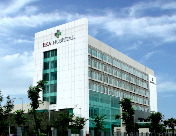 RS Eka Hospital Tangsel. (Foto: PMJ/Dok Web Eka Hospital).