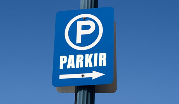 Area parkir resmi. (Foto: Kolase PMJ News)